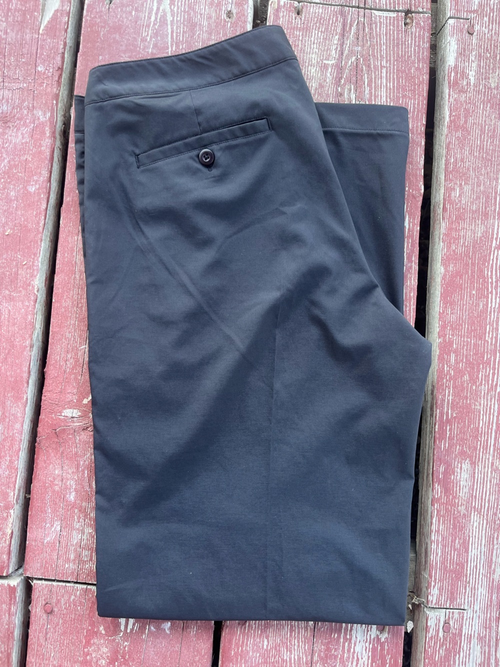 Maggie Lane Women’s Golf Pants Black Tech Trousers Size 14 32” Inseam
